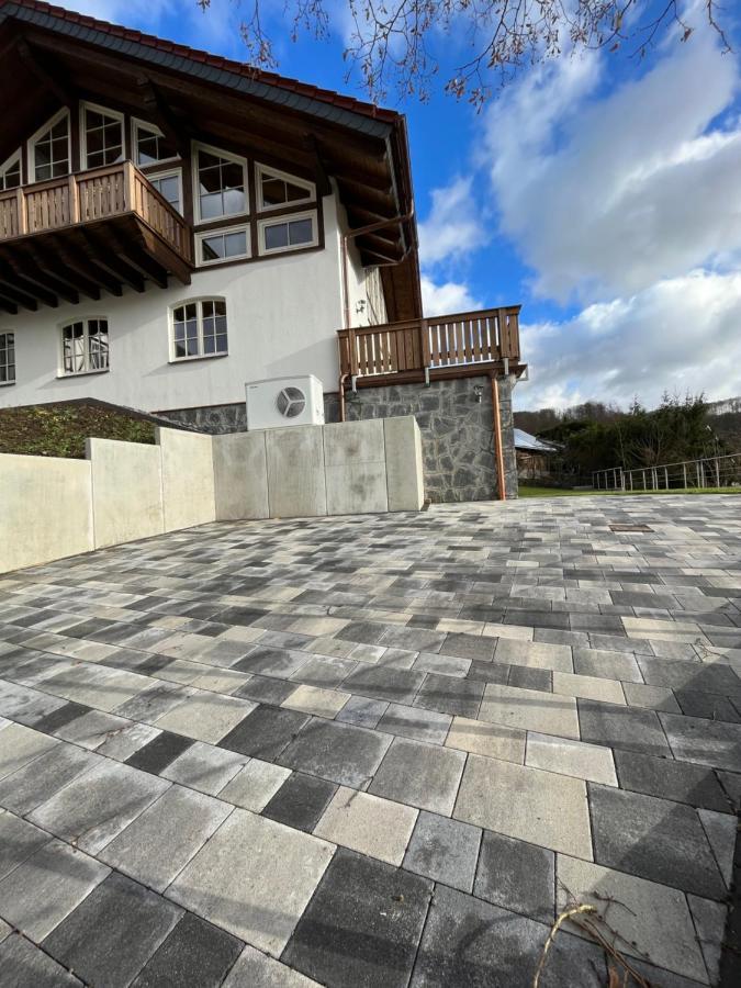 Ferienwohnung Blick Thyratal Stolberg  ภายนอก รูปภาพ