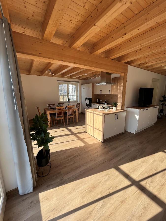 Ferienwohnung Blick Thyratal Stolberg  ภายนอก รูปภาพ