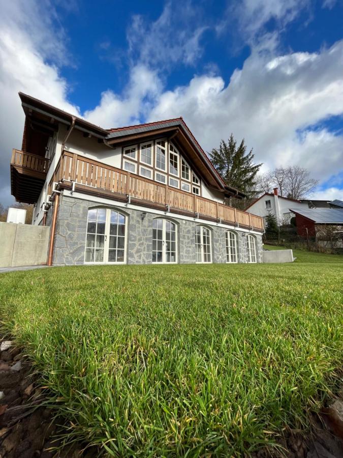 Ferienwohnung Blick Thyratal Stolberg  ภายนอก รูปภาพ