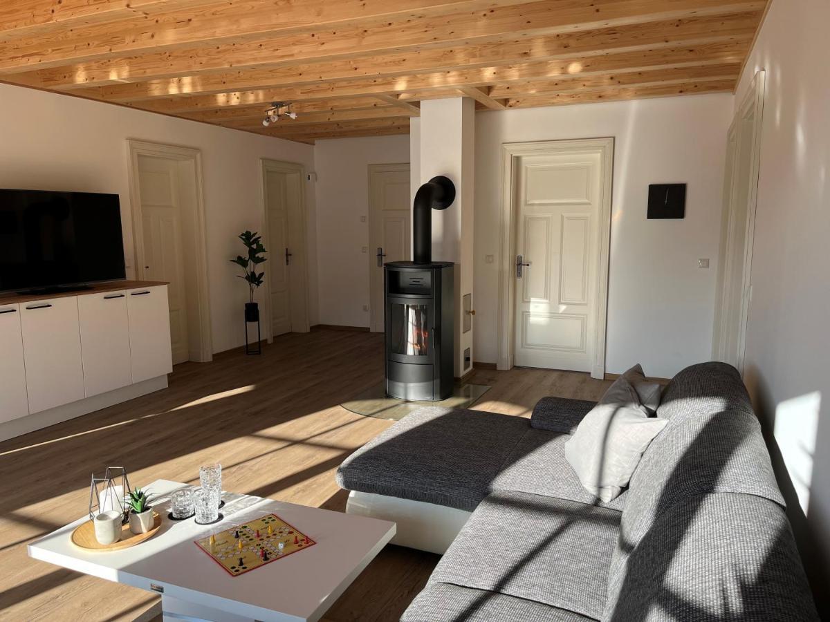 Ferienwohnung Blick Thyratal Stolberg  ภายนอก รูปภาพ