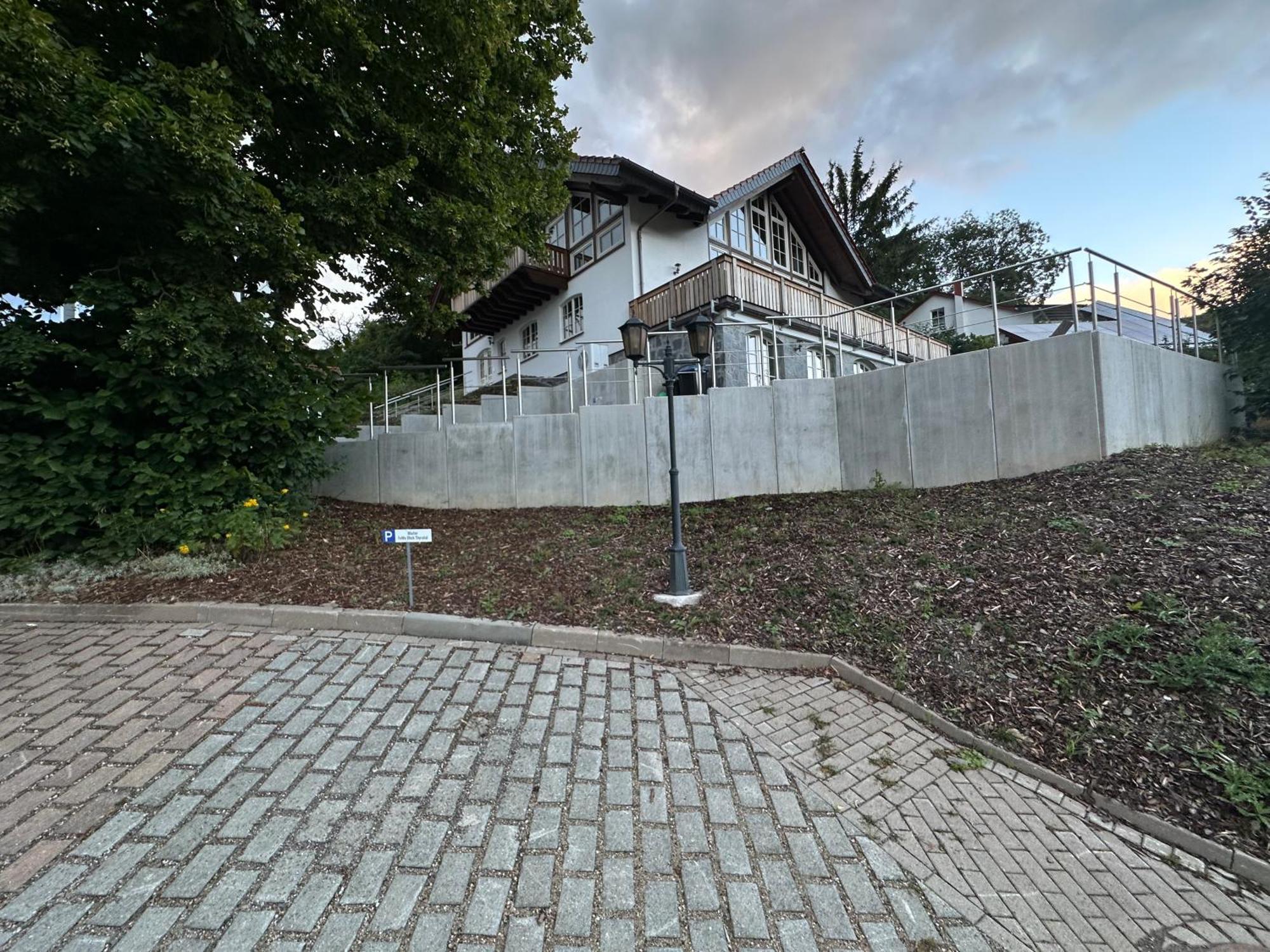 Ferienwohnung Blick Thyratal Stolberg  ภายนอก รูปภาพ